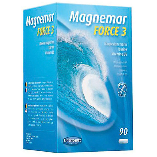 Magnemar force 3  90 capsulas orthonat