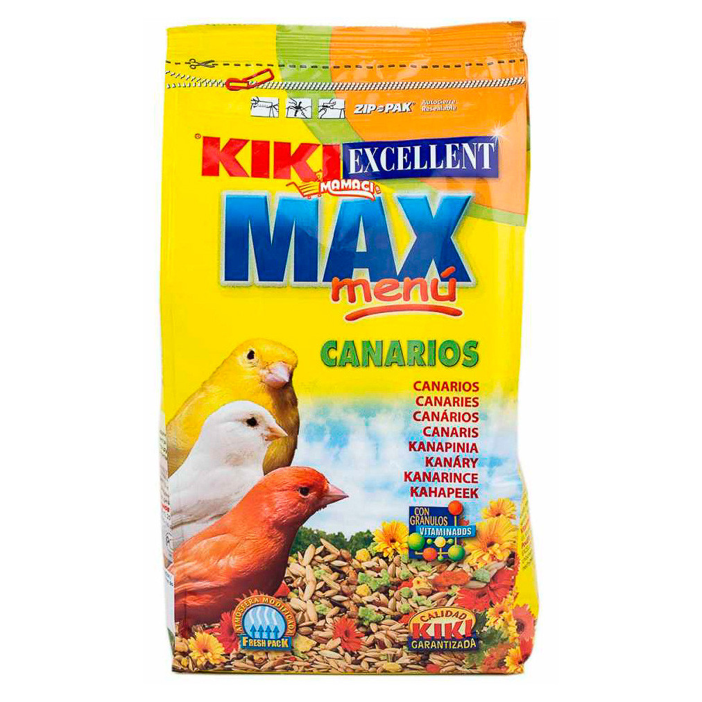 Kiki max menu canarios 500g