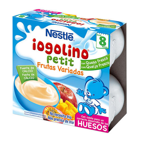 Nestle Yogolino petit fruta variada 4x100g