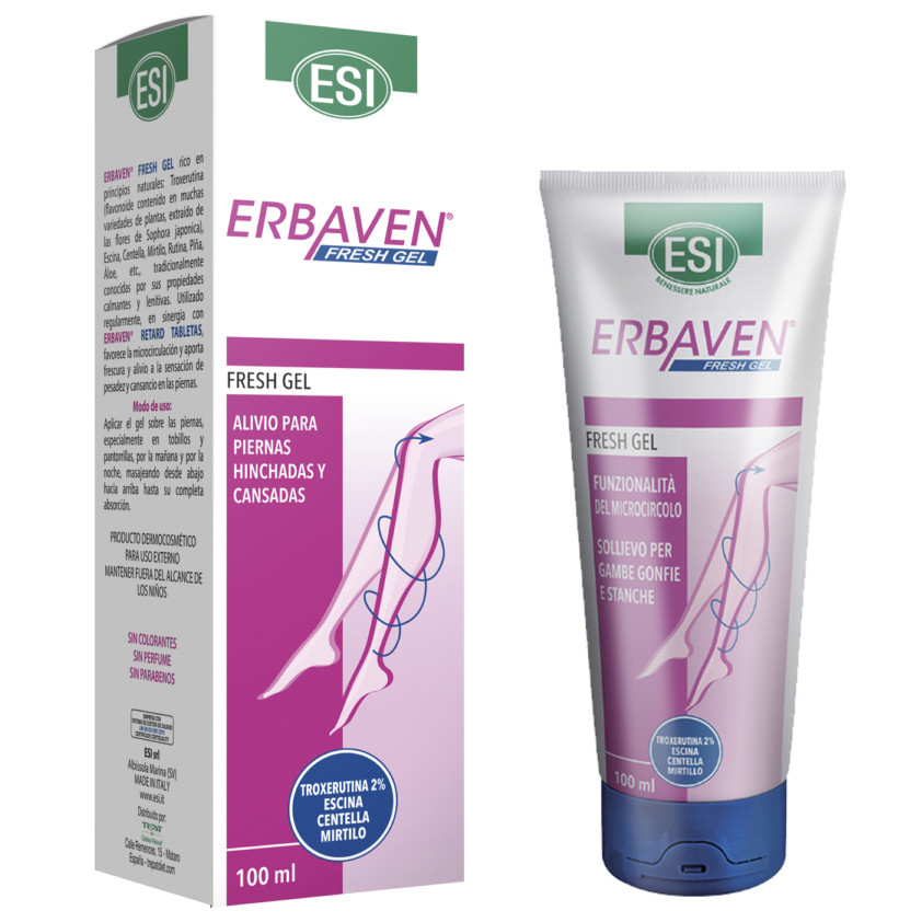 Esi Erbaven gel con efecto frío para piernas