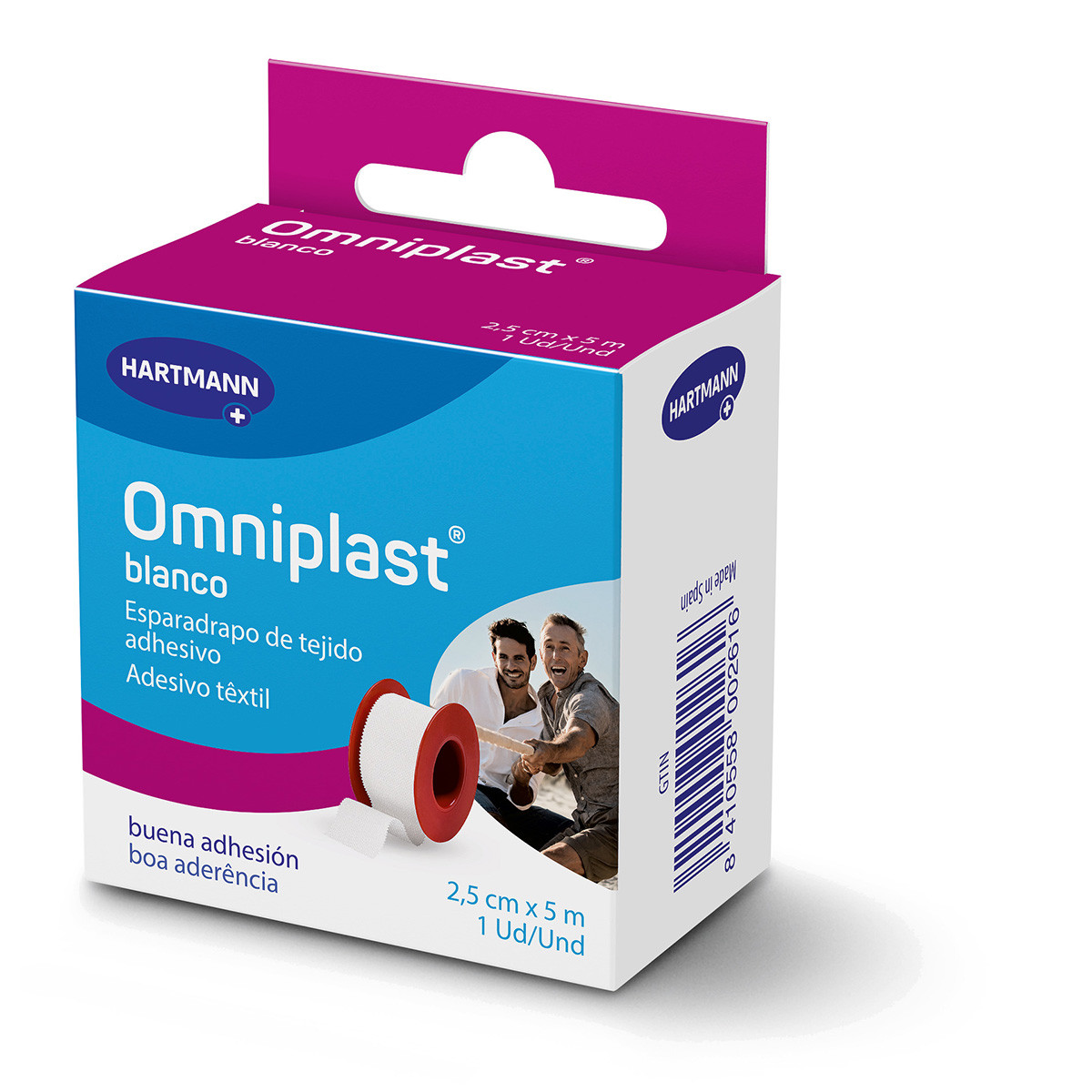 Omniplast tela blanco 5x2,5cm