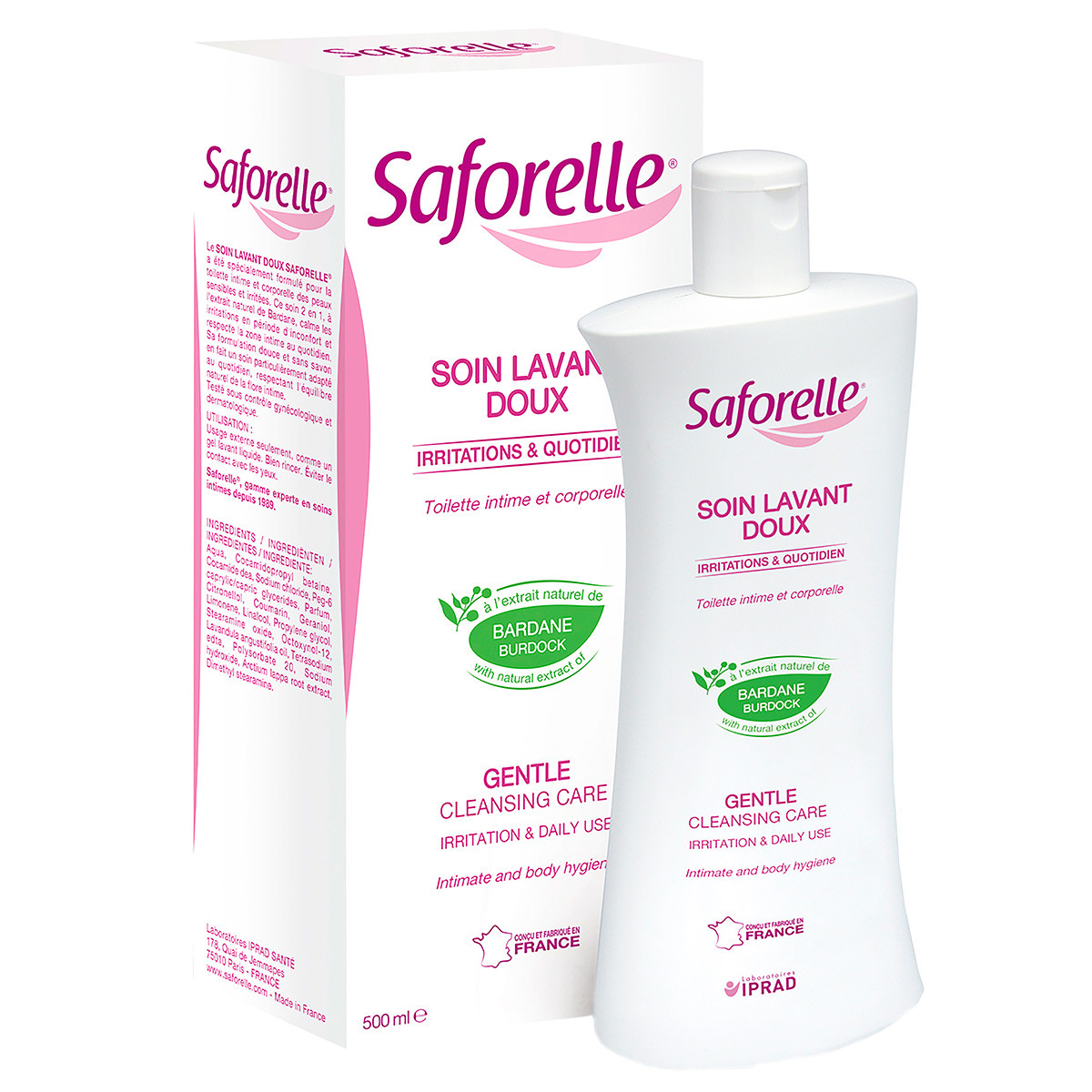 SAFORELLE CUIDADO INTIMO ACTIVO 500 ML