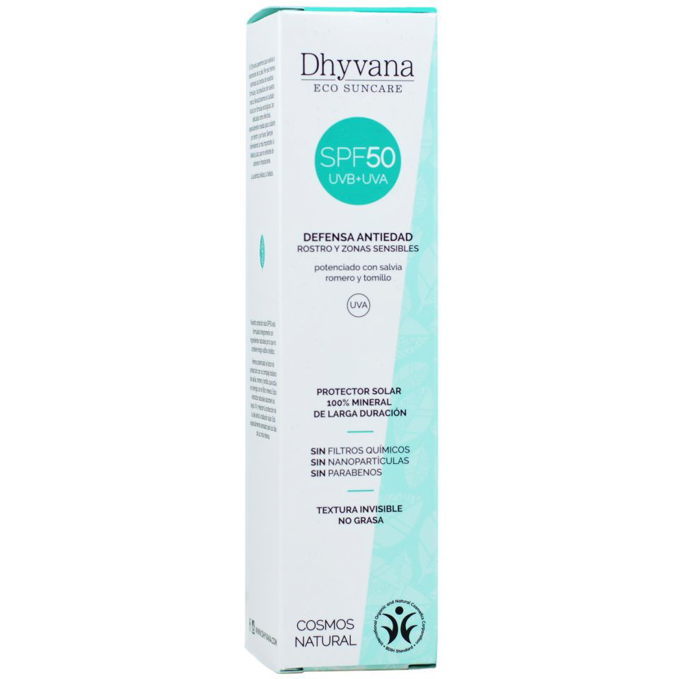 Dhyvana protector solar spf50 50 ml