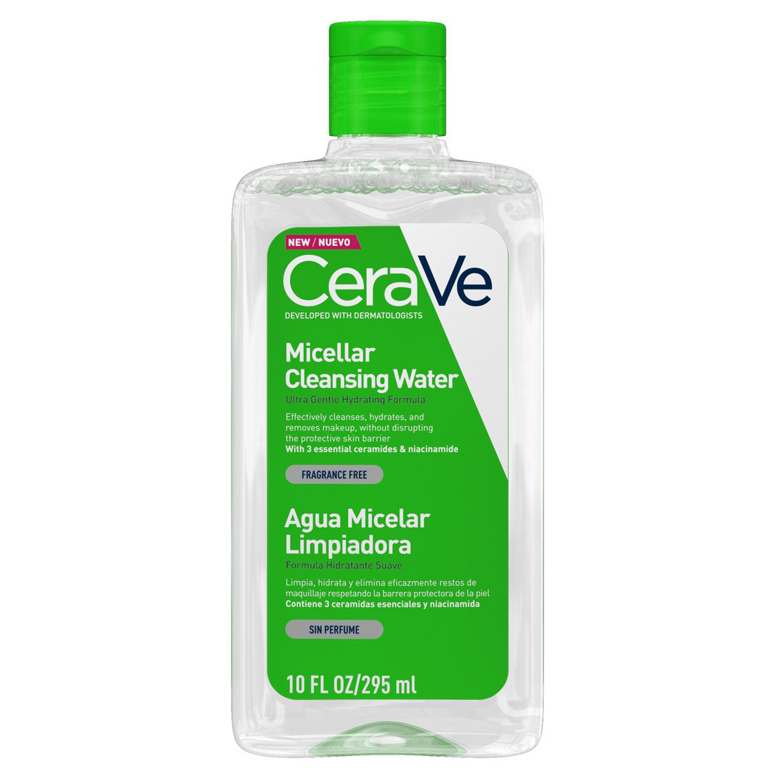 Cerave agua micelar limpiadora 295ml