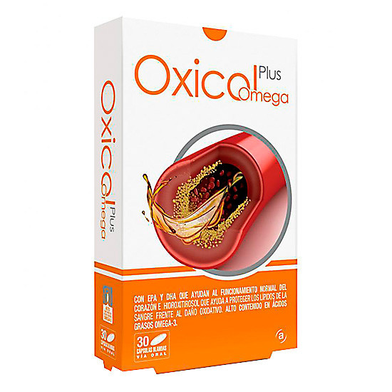 Oxicol plus omega 30 cápsulas