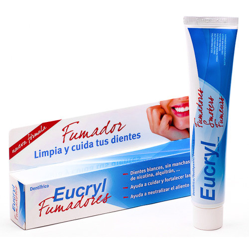 EUCRYL FUMADORES PASTA 75ML.