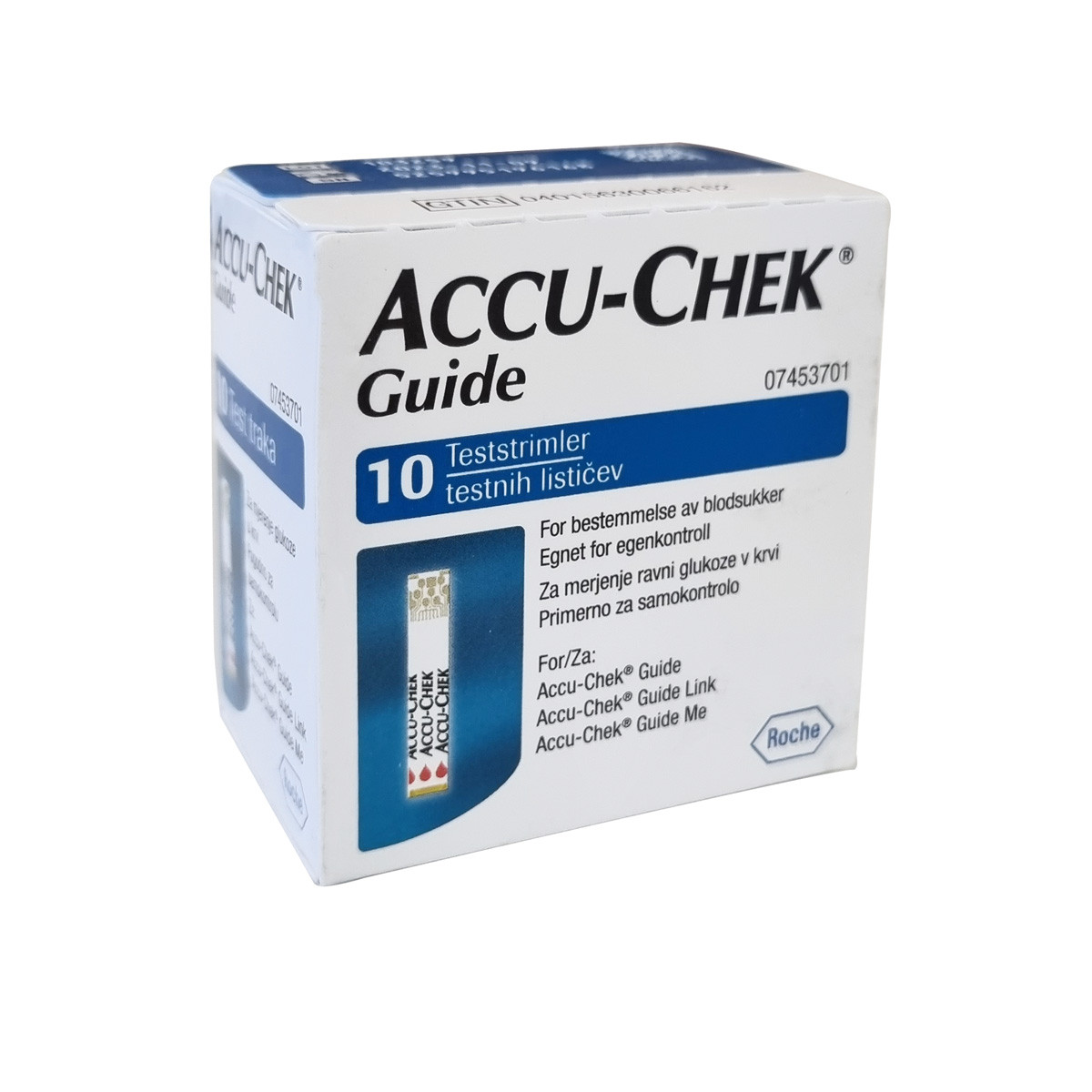 Accu-check guide tiras reactivas de glucemia 10u