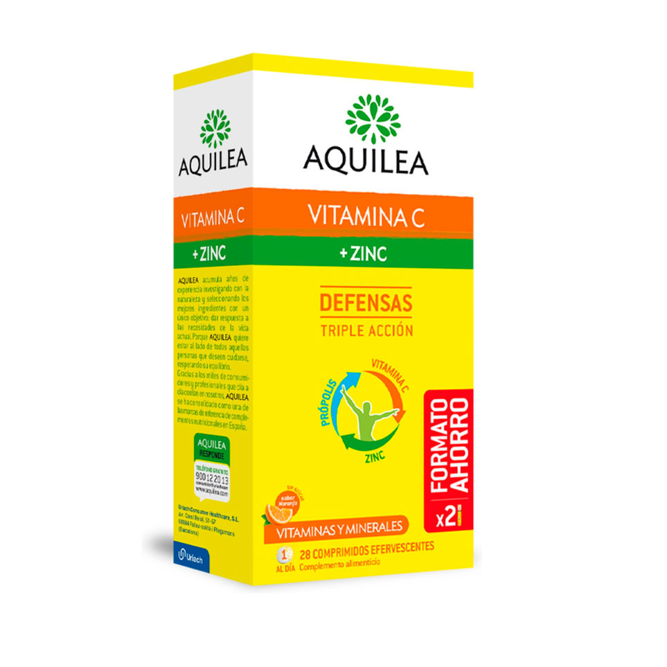 Aquilea vitamina C+ Zinc 28 comprimidos