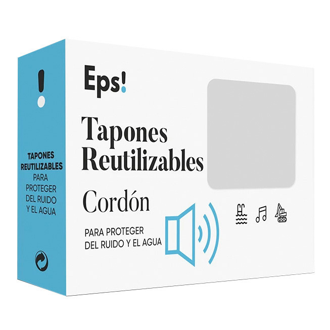 Eps! tapones reutilizables talla L 2u