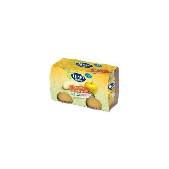 Hero Baby Compota de Manzana 2x120gr