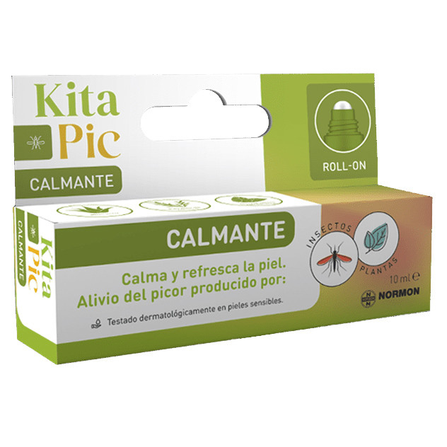 Normon KitaPic Calmante solución contra picaduras en roll-on 10ml