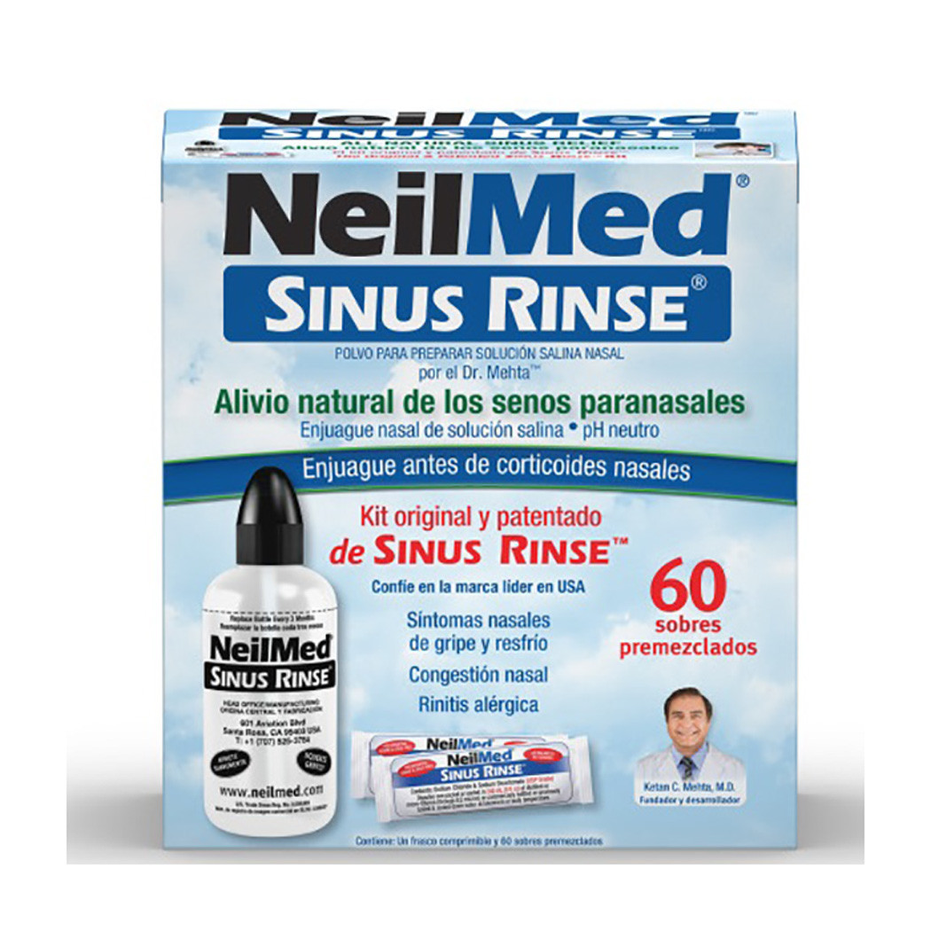 Kit sinus rinse 60 sobres