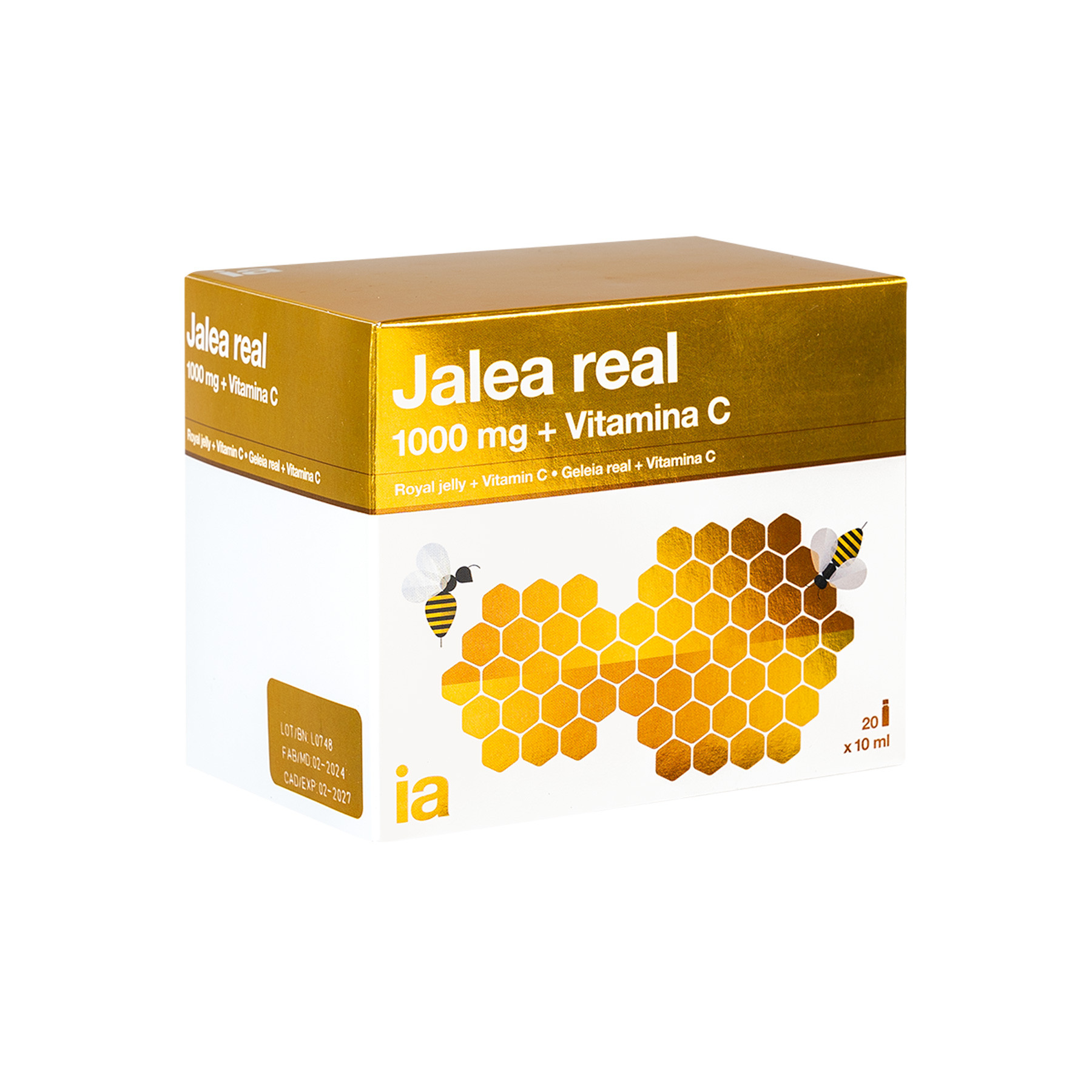 Interapothek Jalea Real 20 viales 10ml