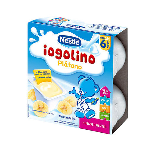 Nestle Yogolino plátano 4x100g